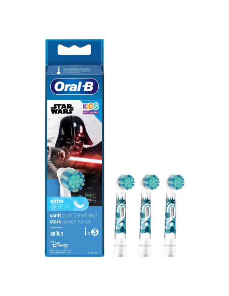 Oral-B Kids Star Wars 3 pieza(s) Blanco