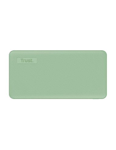 POWERBANK TRUST PRIMO 20000MAH USB + USB-C 2A GREEN