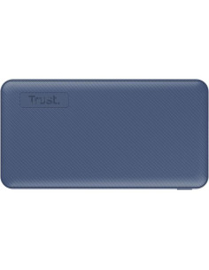 POWERBANK TRUST PRIMO SLIM 10000MAH X2 USB-A + USB-C + MICRO-USB ECO BLUE 2