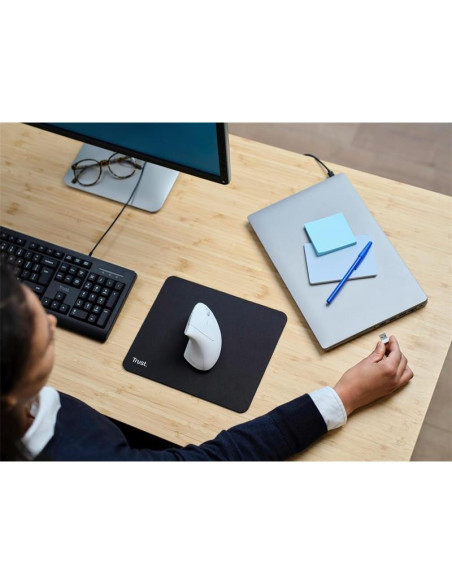 RATON TRUST VERTO WIRELESS ERGONOMIC WHITE