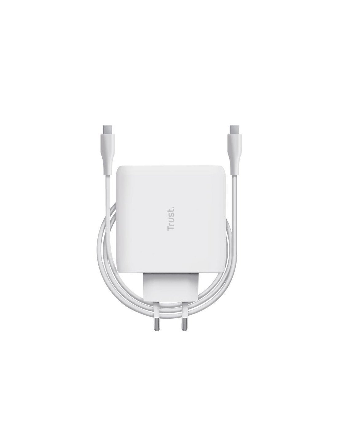 CARGADOR TRUST MAXO USB-C 100W 2M WHITE