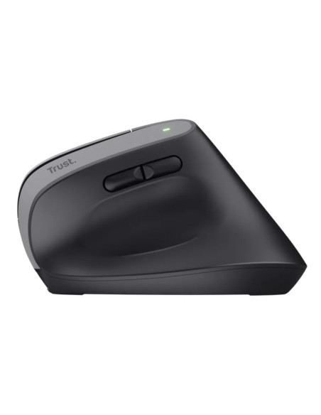 RATON TRUST BAYO+ ERGONOMICO 2400 DPI WIRELESS BLACK