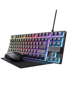 TECLADO + RATON WIRELESS + ALFOMBRILLA TRUST GXT 794 GAMING BUNDLE