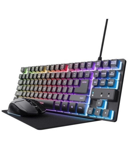 TECLADO + RATON WIRELESS + ALFOMBRILLA TRUST GXT 794 GAMING BUNDLE