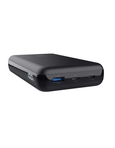 BATERIA EXTERNA 100W USB-A + 2X USB-C BLACK