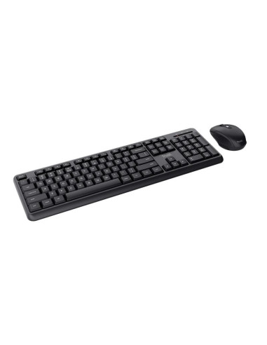 TECLADO + RATON TRUST TKM-360 WIRELESS SILENT BLACK