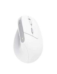 RATON TRUST BAYO II ERGONOMICO ECO 2400 DPI WIRELESS RECARGABLE WHITE