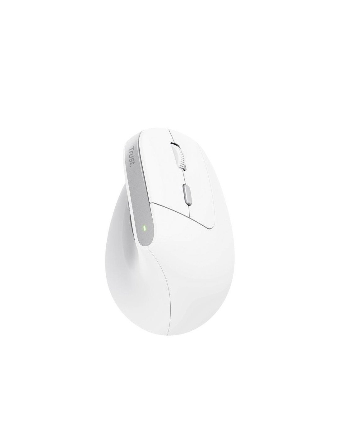RATON TRUST BAYO II ERGONOMICO ECO 2400 DPI WIRELESS RECARGABLE WHITE