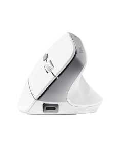 RATON TRUST BAYO II ERGONOMICO ECO 2400 DPI WIRELESS RECARGABLE WHITE 2