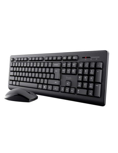TECLADO + RATON TRUST PRIMO WIRELESS BLACK