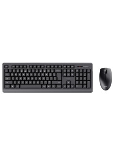 TECLADO + RATON TRUST PRIMO WIRELESS BLACK 2