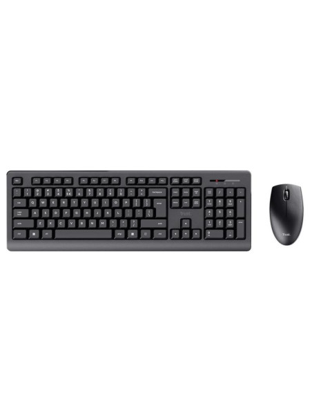 TECLADO + RATON TRUST PRIMO WIRELESS BLACK