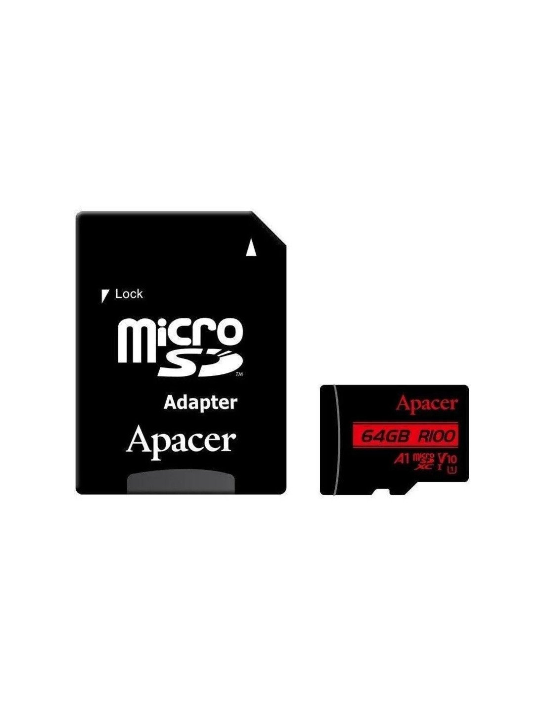 MEMORIA MICRO SD 64GB APACER XC UHS 1 C10 + ADAPTADOR SD