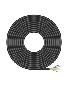 CABLE DE RED BOBINA CAT.6 UTP 100M AISENS BLACK