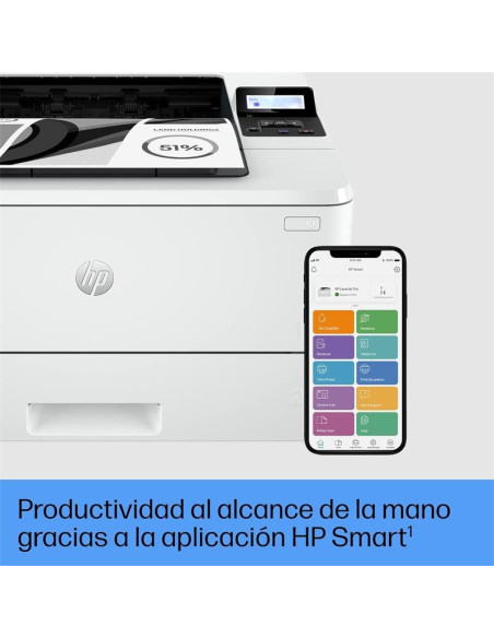 IMPRESORA HP LASERJET PRO LASER MONOCROMO 4002DN DUPLEX WHITE