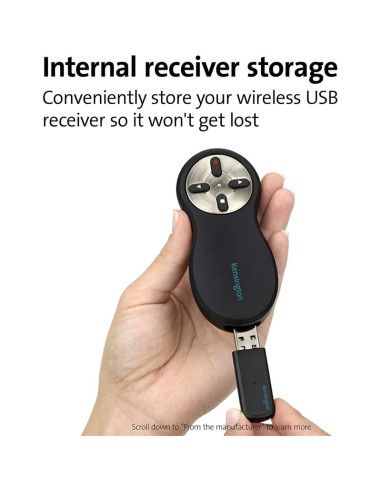 PRESENTADOR LASER KENSINGTON 33374EU INALAMBRICO BLACK