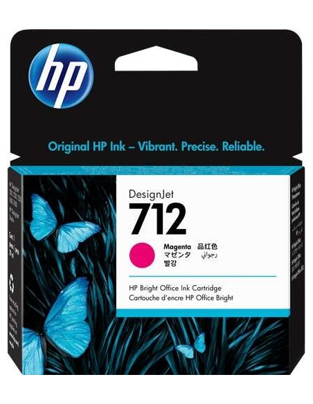 TINTA HP 712 3ED68A MAGENTA
