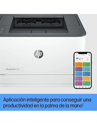 IMPRESORA HP LASERJET PRO LASER MONOCROMO 3002DW DUPLEX WHITE