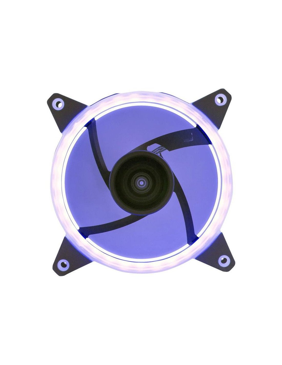 VENTILADOR 12CM UNYKACH CANDY 20 ADICIONAL CHASIS BLUE RING LED