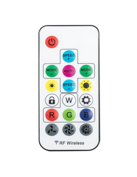 PACK 3 VENTILADORES 12CM UNYKACH CANDY 30 ARGB + CONTROLADORA