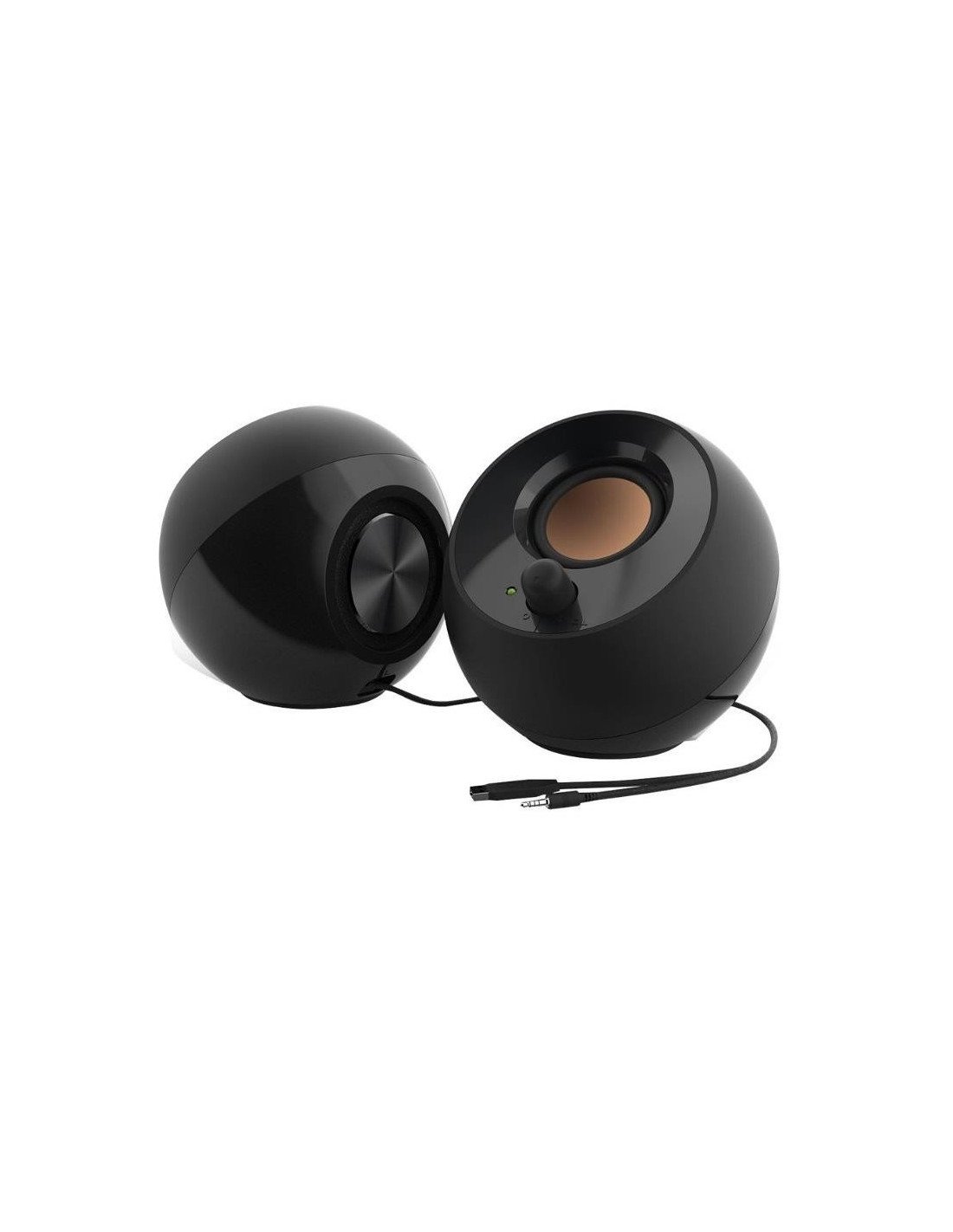 ALTAVOCES CREATIVE PEBBLE 2.0 USB BLACK