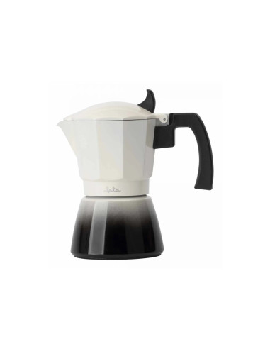 JATA HCAF2409 cafetera manual Cafetera italiana 0,45 L Negro, Blanco