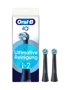 Oral-B iO Ultimate Clean 16262903 cepillo de cabello 2 pieza(s) Negro