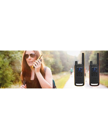 WALKIE TALKIE MOTOROLA T82 ( PACK 2 UD )