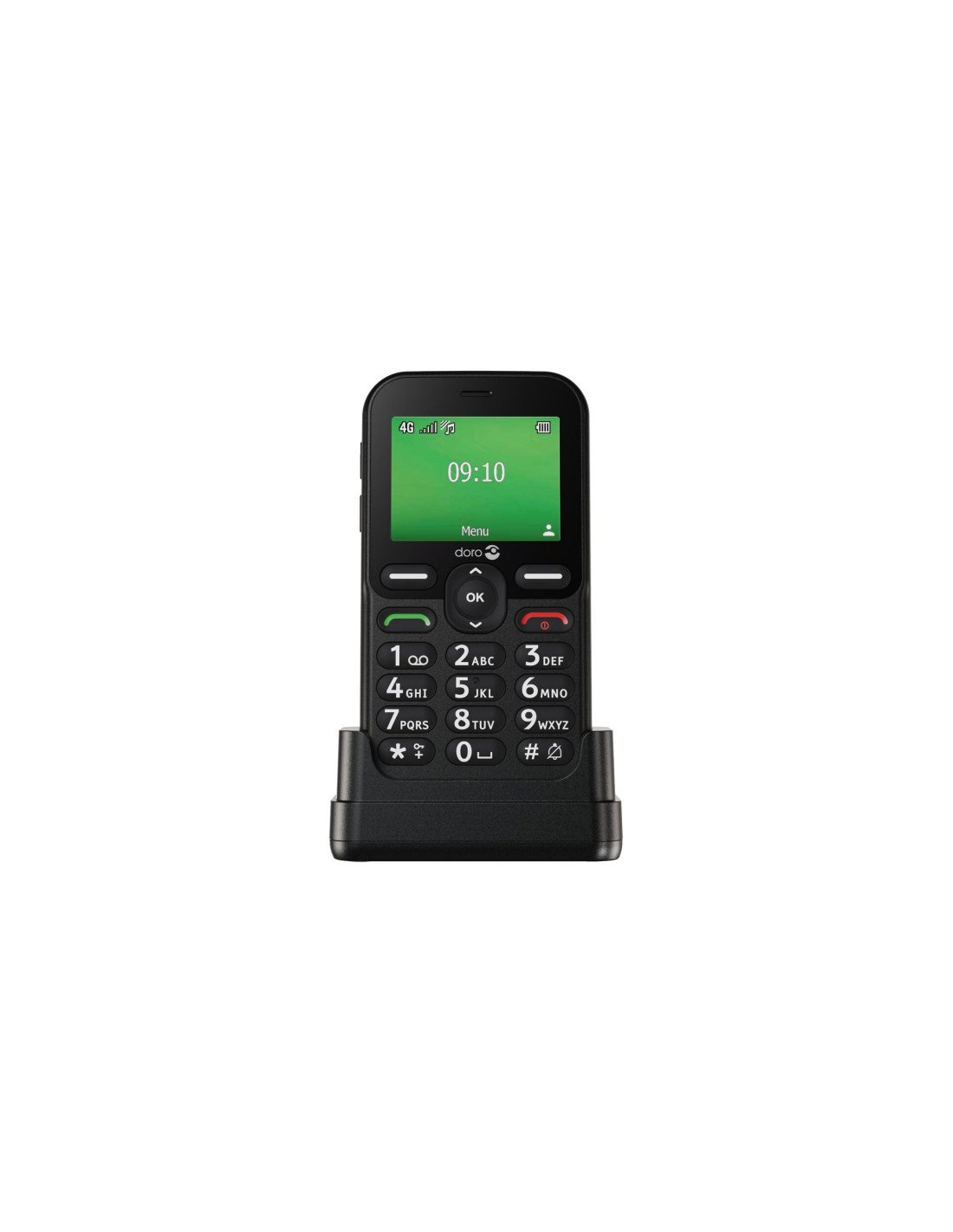 Doro Leva E10 6,1 cm (2.4") 118,9 g Negro Teléfono para personas mayores