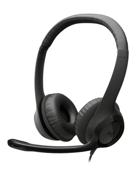 Logitech Auriculares con Cable H390 para PC/Portátil, Auriculares