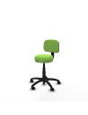 Piqueras y Crespo Silla Llanos giratorio bali pistacho base poliamida 600 ruedas nailon 50