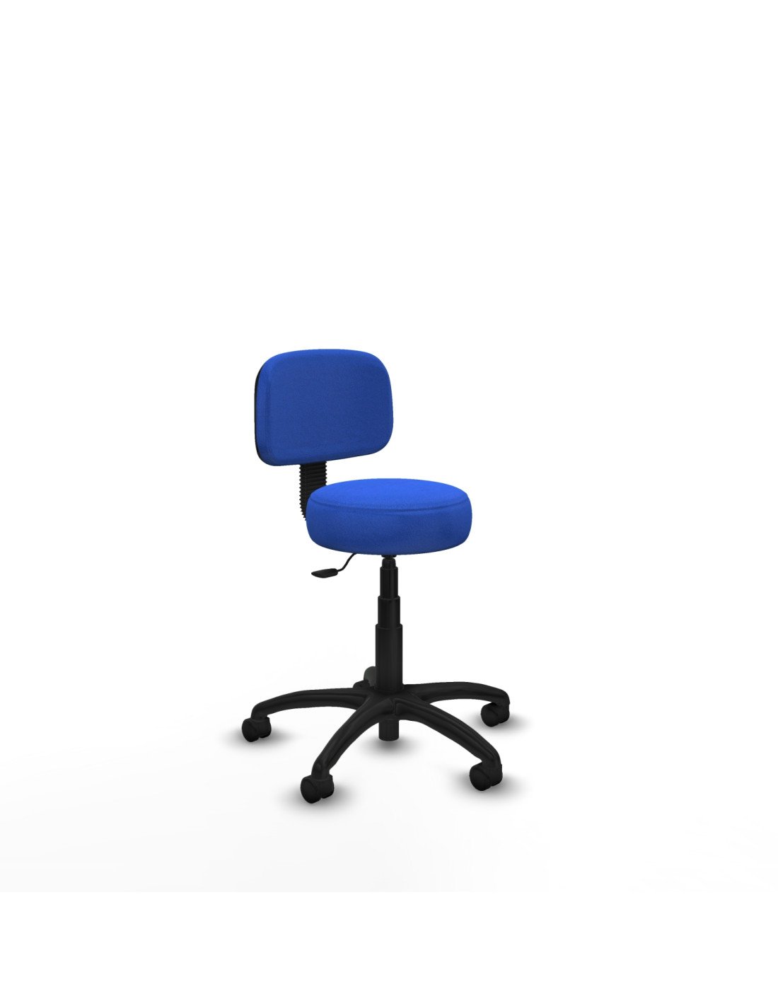 Piqueras y Crespo Silla Llanos giratorio bali azul base poliamida 600 ruedas nailon 50