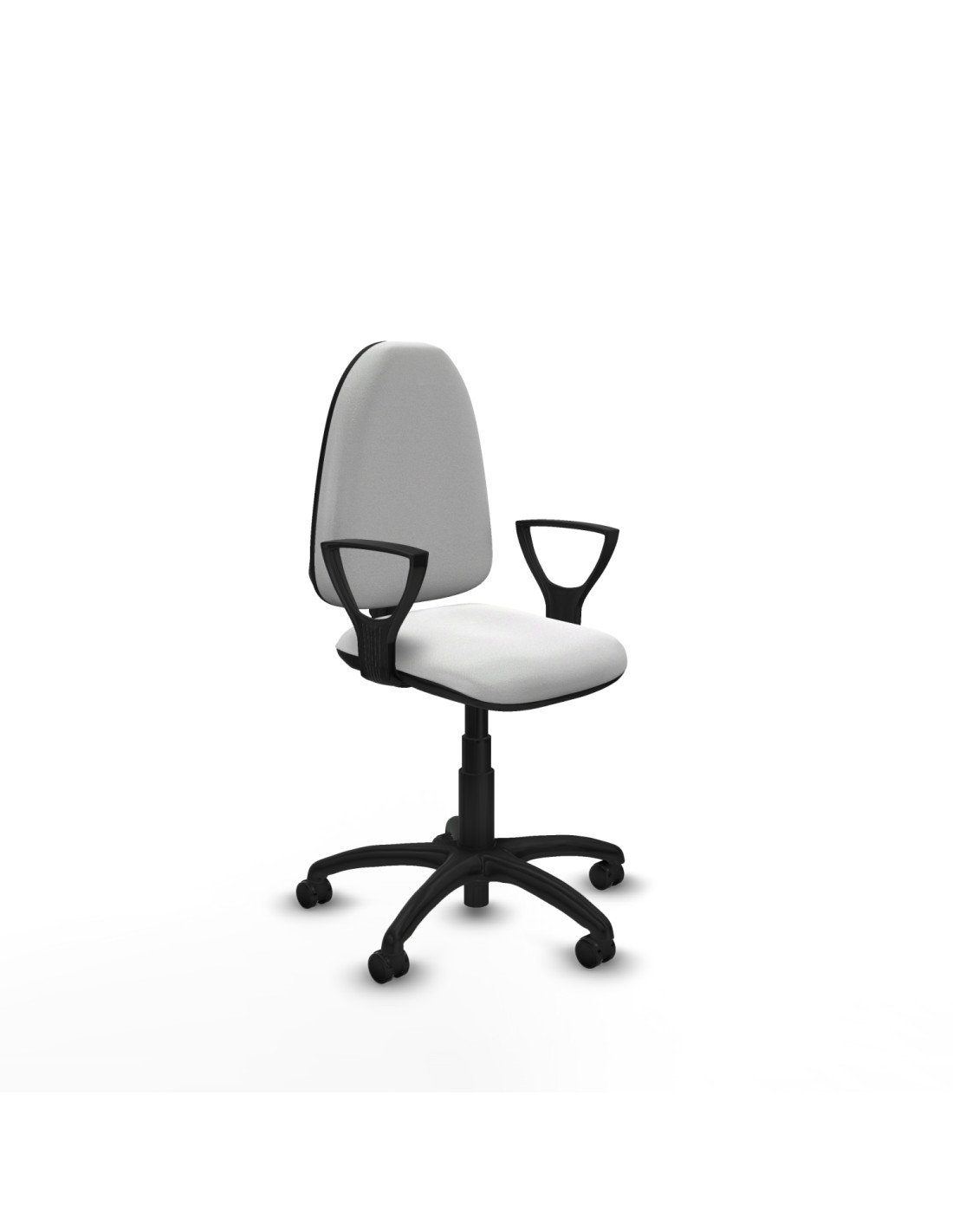 Piqueras y Crespo A?na CP bali blanco brazos fijos base poliamida ruedas engomadas 50mm