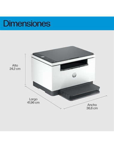 IMPRESORA MFP HP LASER MONOCROMO LASERJET M234D DUPLEX WHITE