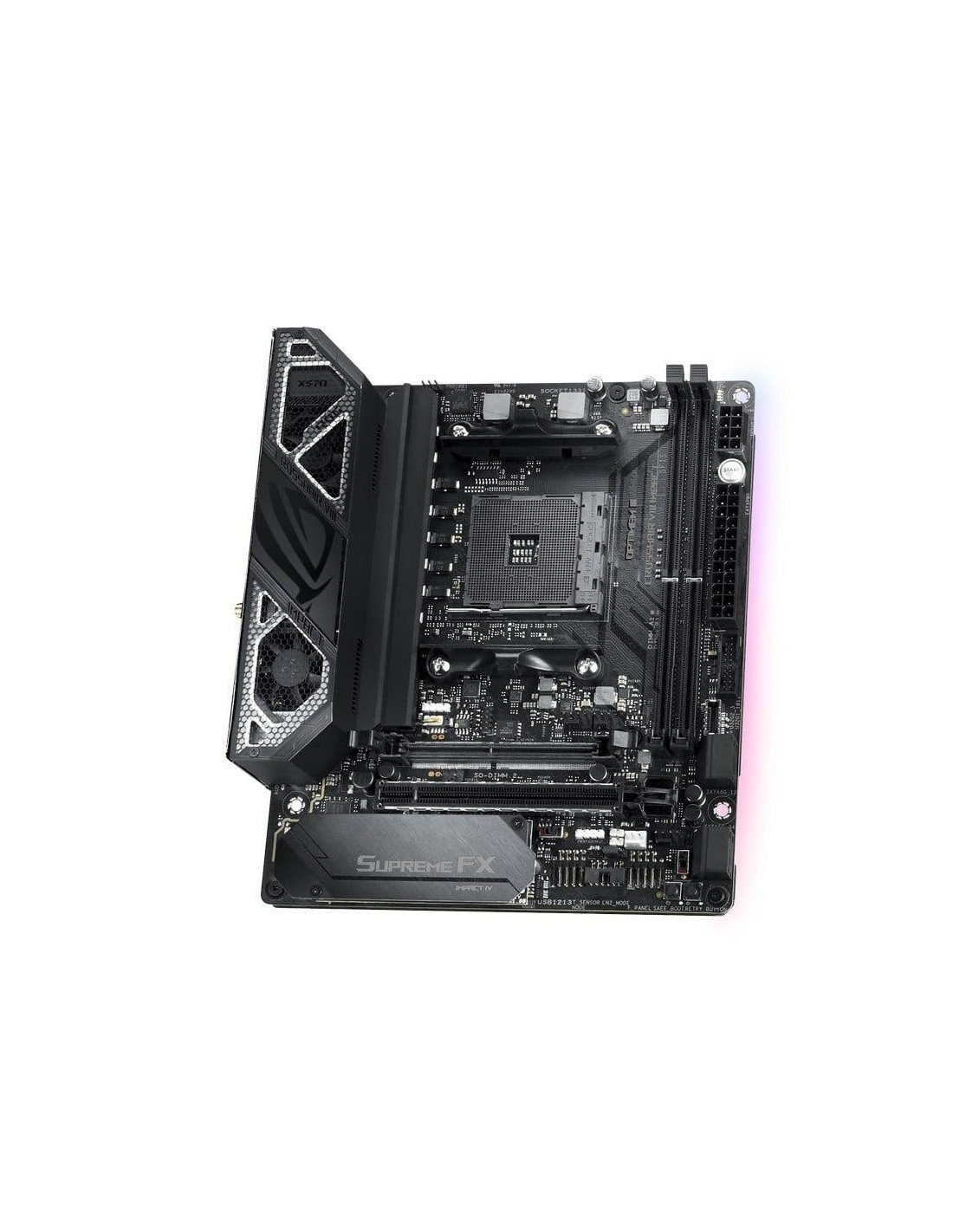 PLACA BASE ASUS TOG CROSSHAIR VIII IMPACT X570 WIFI ATX AM4 2XDDR4 USB-C