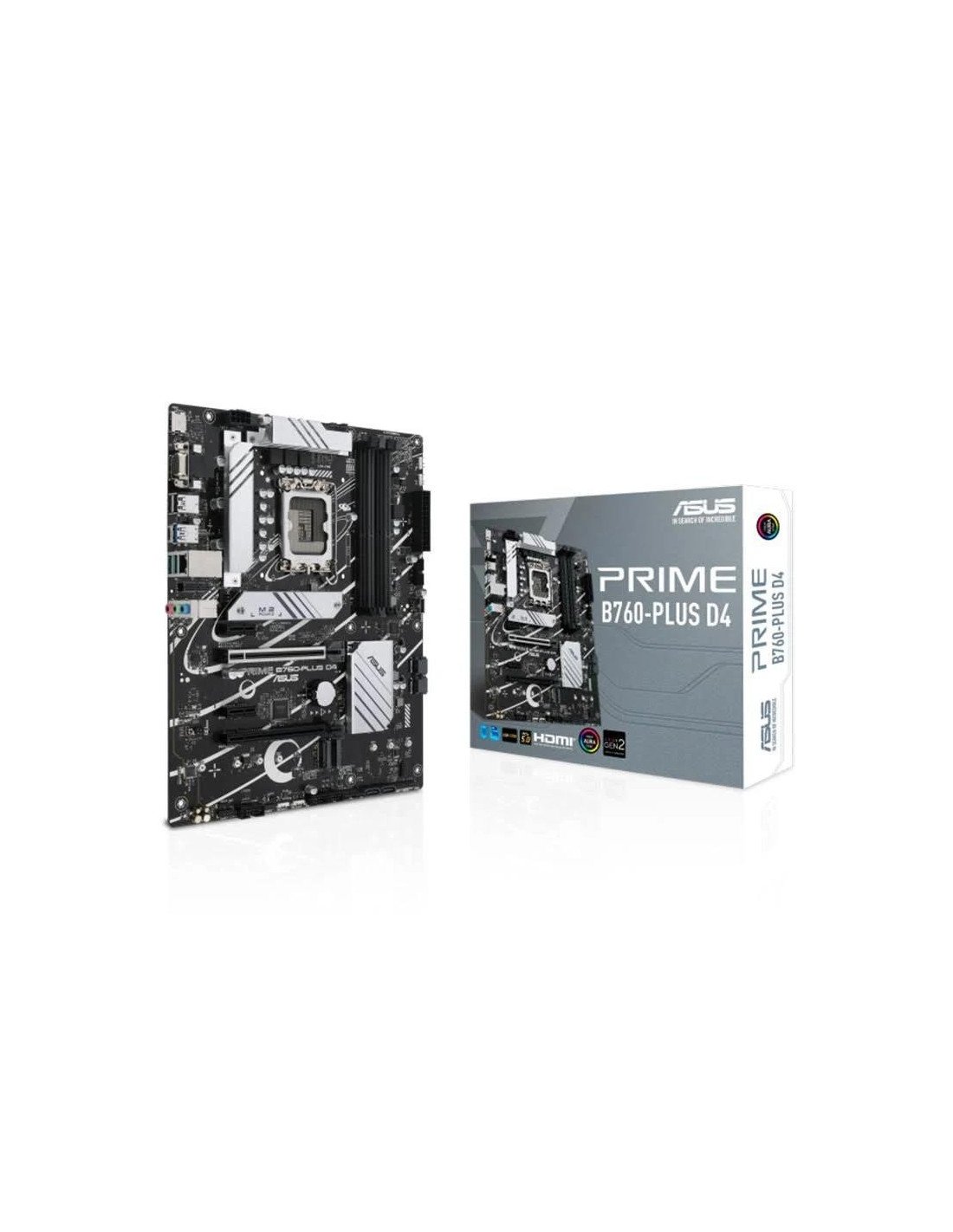 PLACA BASE ASUS PRIME B760-PLUS ATX DDR4 HDMI + VGA + DP