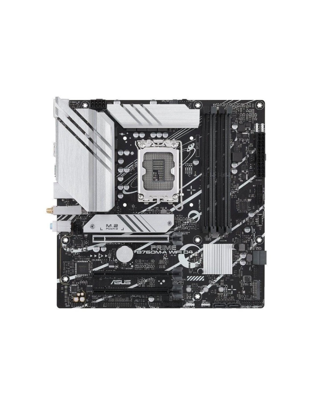 PLACA BASE ASUS B760M-A WIFI D4 M-ATX DDR4 HDMI + DP