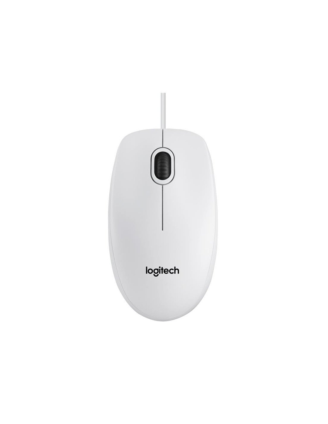 RATON LOGITECH B100 USB WHITE