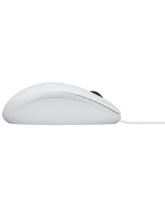 RATON LOGITECH B100 USB WHITE 2