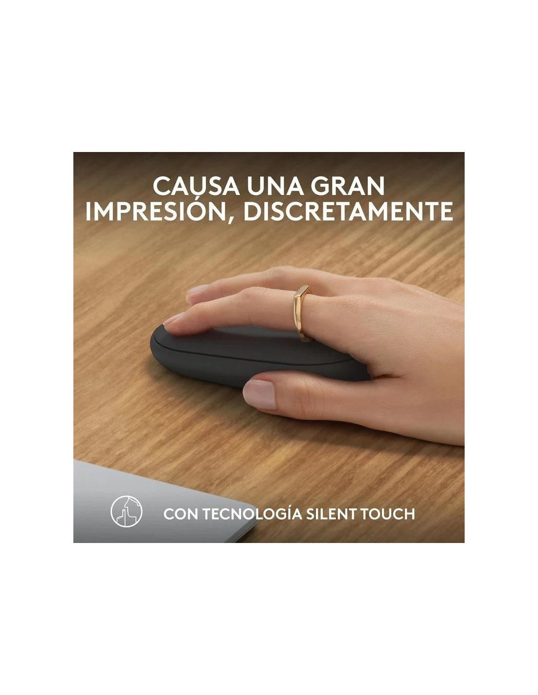 RATON LOGITECH PEBBLE 2 M350S WIRELESS BLACK