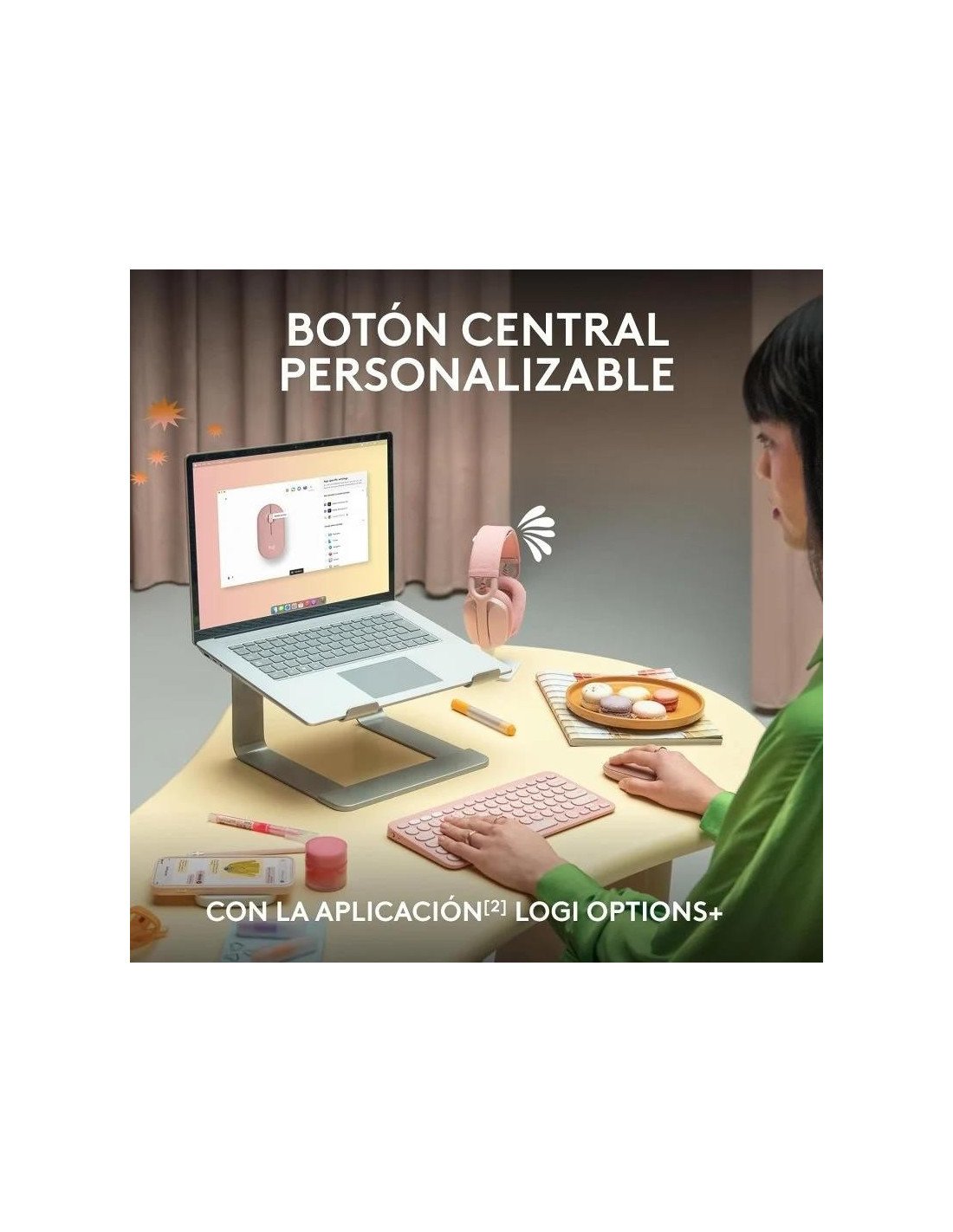 RATON LOGITECH PEBBLE 2 M350S WIRELESS BLACK