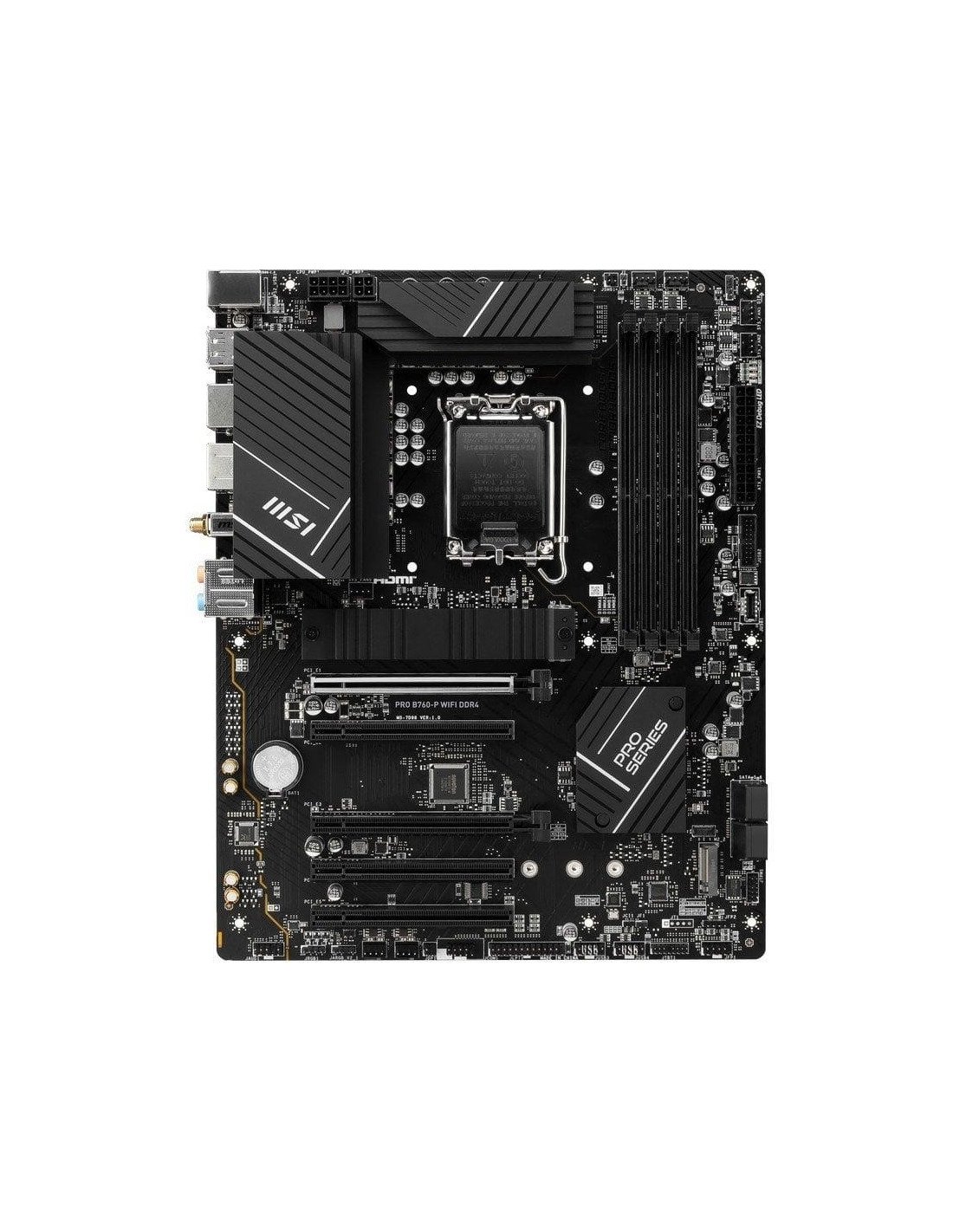PLACA BASE MSI PRO B760-P WIFI ATX DDR4 HDMI + DP
