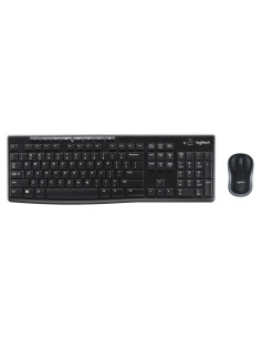 TECLADO + RATON LOGITECH MK270 WIRELESS BLACK