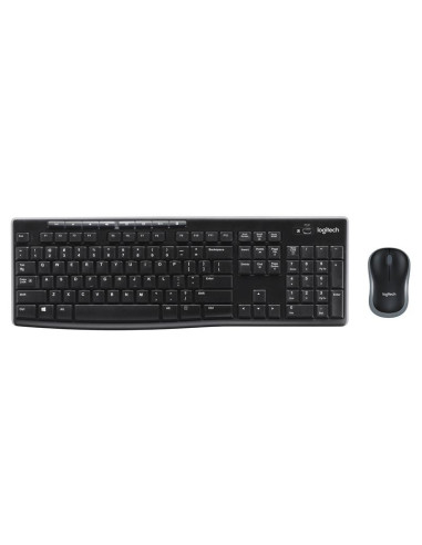 TECLADO + RATON LOGITECH MK270 WIRELESS BLACK