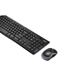 TECLADO + RATON LOGITECH MK270 WIRELESS BLACK 2