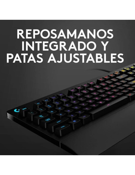 TECLADO GAMING LOGITECH G213 USB RGB BLACK