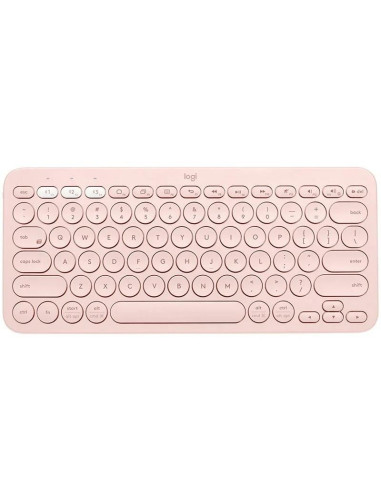 TECLADO LOGITECH K380 TKL BLUETOOTH MULTI-DEVICE ROSE