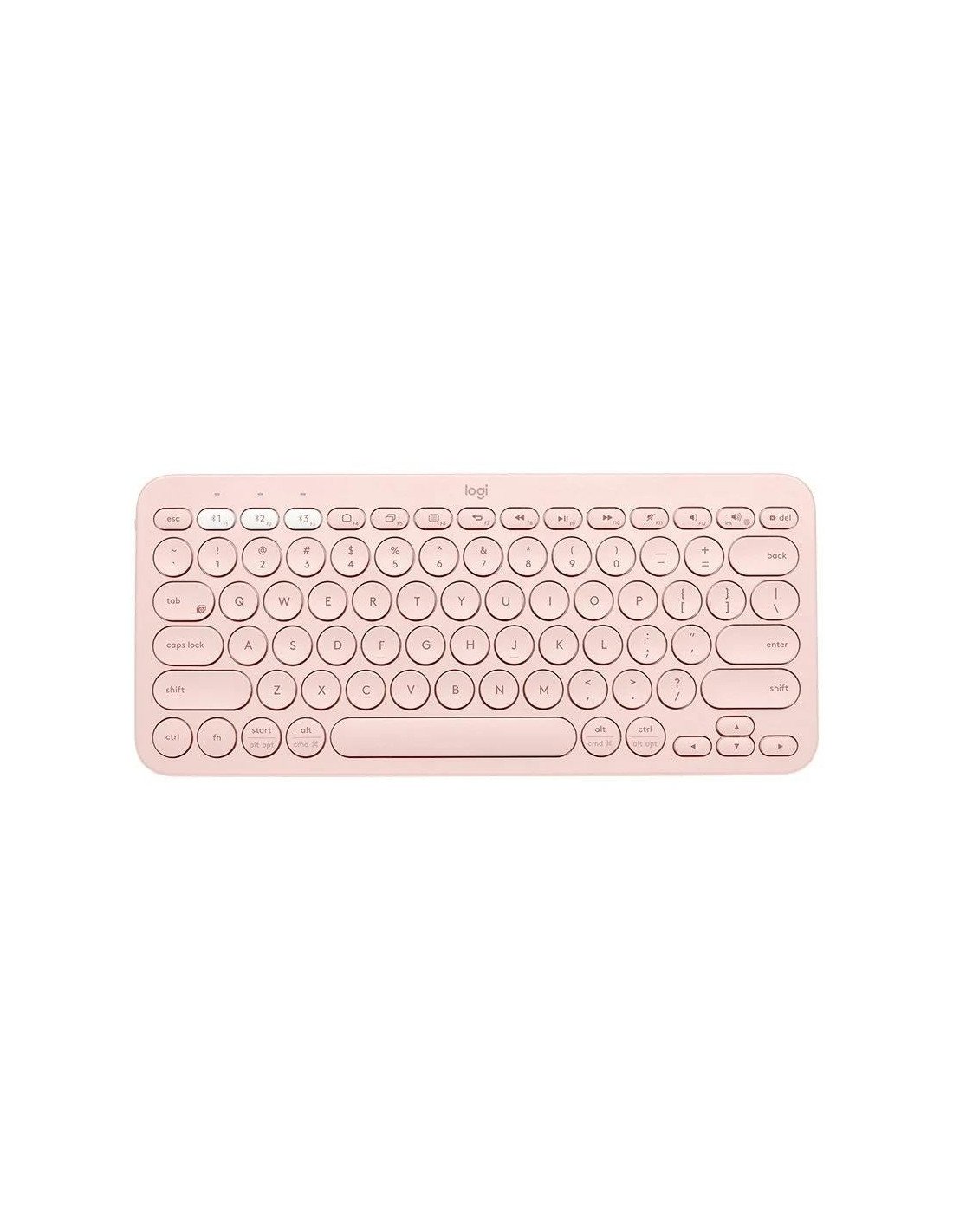 TECLADO LOGITECH K380 TKL BLUETOOTH MULTI-DEVICE ROSE