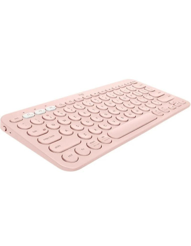 TECLADO LOGITECH K380 TKL BLUETOOTH MULTI-DEVICE ROSE