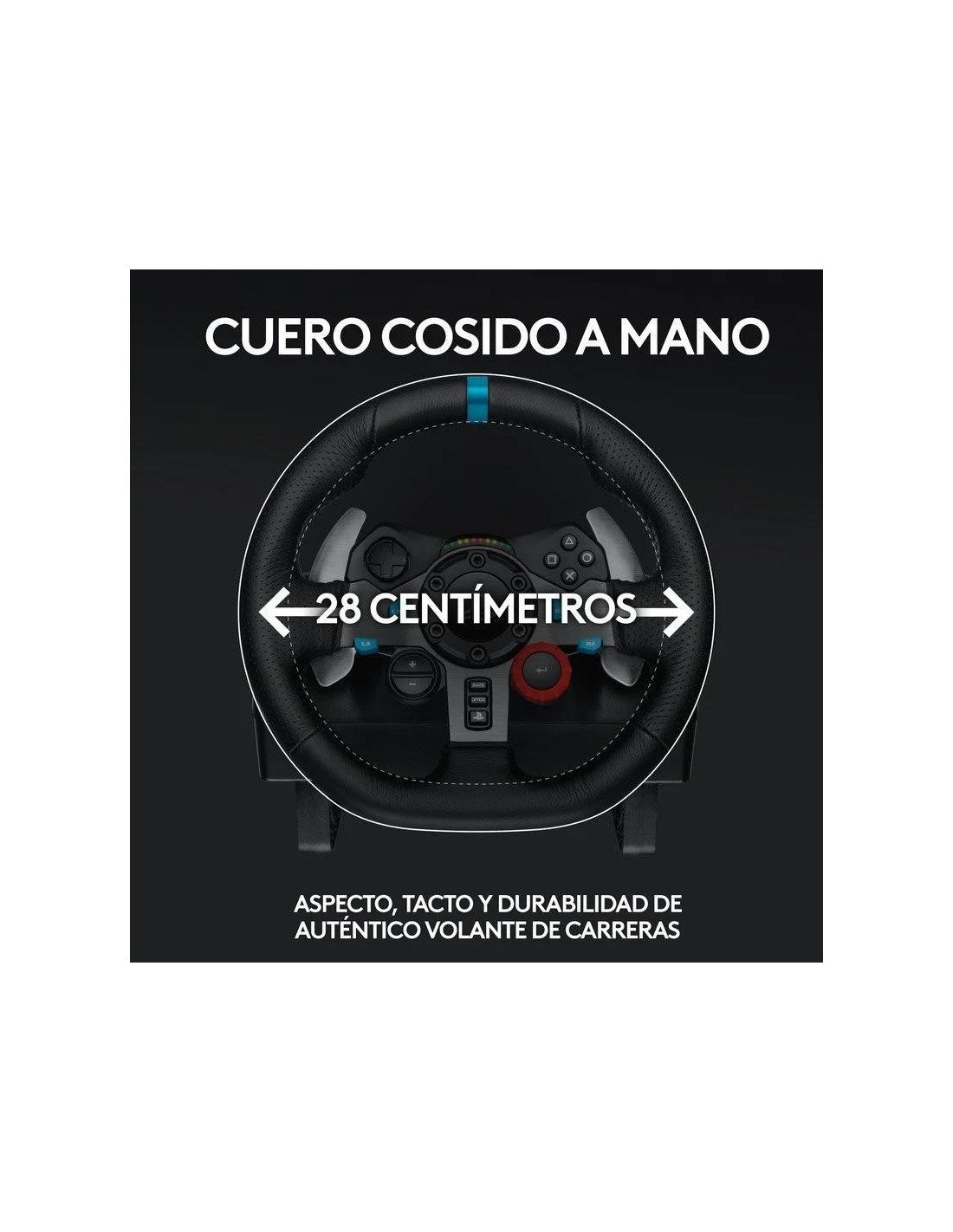 VOLANTE GAMING LOGITECH G29 DRIVING FORCE USB PS3/PS4/PS5/PC